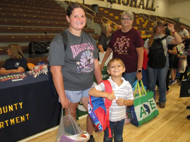 Students gear up for school at annual Marshall County fair